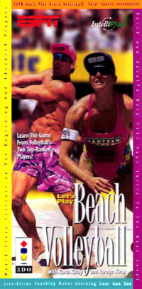 ESPN Let's Play Beach Volleyball 3DO US box art